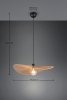 Lampa wisząca pleciona z przędzy papierowej brązowa owalna boho rystykalna industrialna nad stół do salonu sypialni LAURINE R36161026 Rl